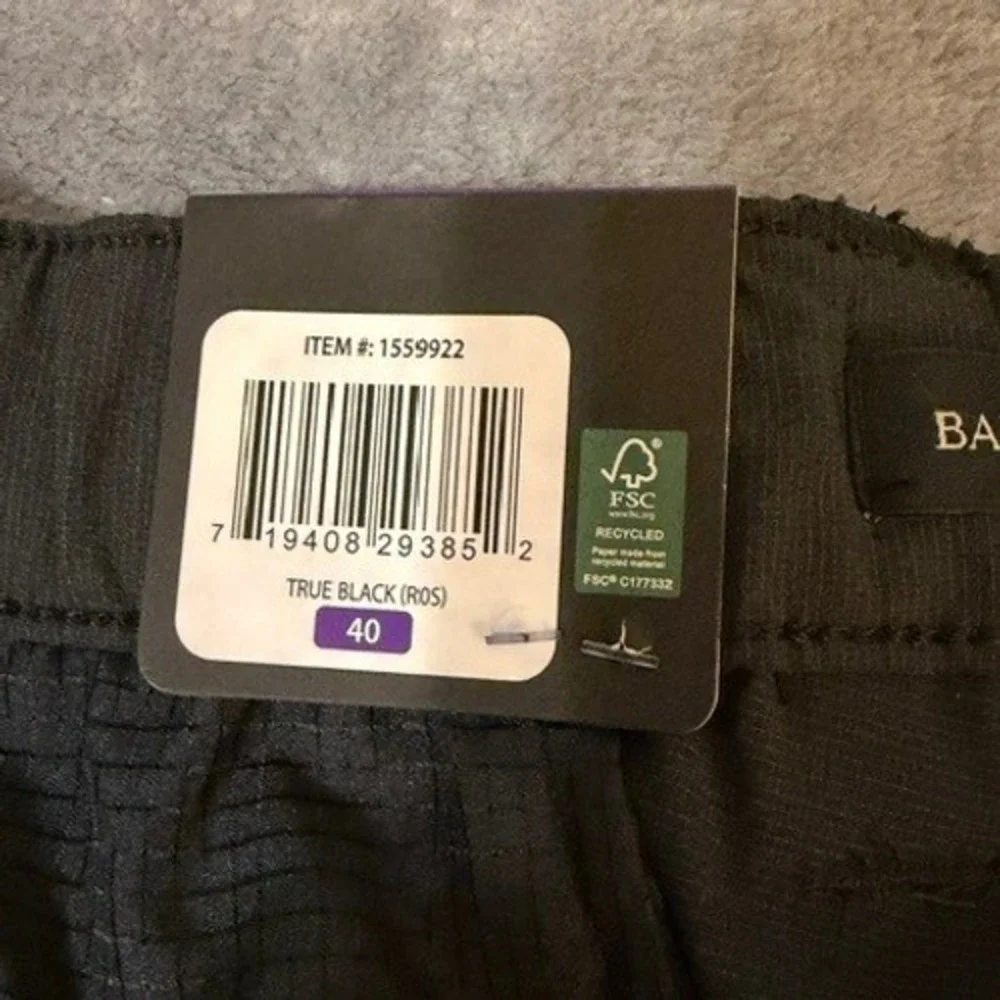 Banana Republic Mens Core Temp Performance Shorts Black Size 40 NWT 1559922